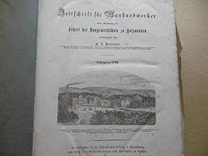 Zeitschrift für Bauhandwerker unter Mitwirkung der Lehrer der Baugewerkschule Holzminden