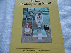 Beton Prüfung nach Norm