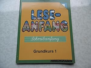 LESEANFANG Schreibanfang Grundkurs 1