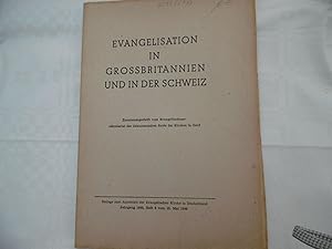 EVANGELISATION IN GROSSBRITANNIEN UND IN DER SCHWEIZ