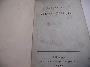 Langbeins Neuere Gedichte ( Ausgabe 1812 )