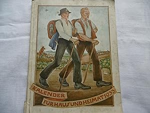 Kalender für Haus und Heimat 1933 Jahrbuch für die Freunde des Genossenschaftswesens in Sachsen-A...