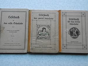 Lesebuch für das erste Zweite und dritte Schuljahr 3 Bände - Bearbeitet von der thurgauischen Leh...
