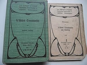 L`ABBE CONSTANTIN ( Velhagen & Klasings Sammlung französischer u. englischer Schulausgaben ) mit ...