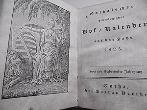 Gothaischer genealogischer Hof - Kalender auf das Jahr 1825