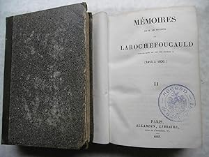 Memoires de m. le Vicomte Larochefoucauld aide-de-camp du feu roi Charles X. - 1814 Ã¡ 1836 - 2 B...