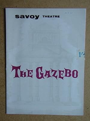 The Gazebo By Alec Coppel. Theatre Programme.