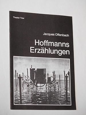 Bild des Verkufers fr Programmheft 2 Theater der Stadt Trier 1986/87. HOFFMANNS ERZHLUNGEN von Barbier, Hoffmann (Musik). Musikal. Ltg.: Reinhard Petersen, Insz.: Werner Michael Esser, Bhnenbild/ Kostme: Karel Spanhak, Theatermeister: Claus-Hermann Riedel. Mit Katerine Niemiec, Karin Clarke, Monika Starke, Jeanette, Risova, Vera Ilieva, Verena Rhyn, Diane Pilcher, Dario Fabbri, Helmut Mende zum Verkauf von Fast alles Theater! Antiquariat fr die darstellenden Knste