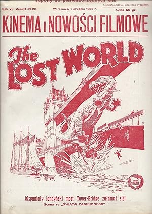 The Lost World. (Kinema. NowoÅci filmowe. Rok VI, Zeszyt 59/20. 1 grudnia 1925 r.)