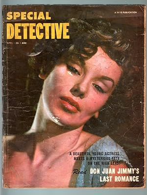 SPECIAL DETECTIVE APR 1954-CROSS DRESSING CRIMINAL-TRUE CRIME PULP FR