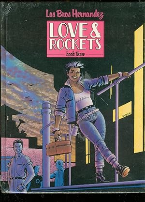 LOVE & ROCKETS BOOK 3-HARDCOVER-LOS BROS HERNANDEZ-#895 NM