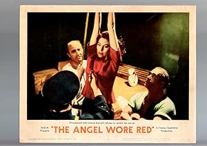 THE ANGEL WORE RED-1960-LOBBY CARD-FN/VF-WAR-DRAMA-AVA GARDNER FN/VF