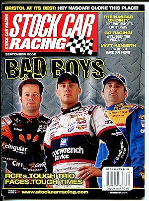 Stock Car Racing 9/2002-Robby Gordon-Bristol-Richard Childress-Matt Kenseth-VG