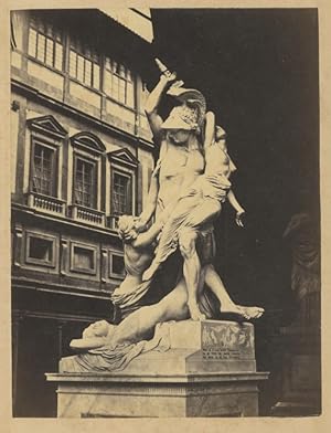 Immagine del venditore per Italie, Florence, Firenze, Loggia dei Lanzi, Il Ratto di Polissena è una scultura di Pio Fedi venduto da photovintagefrance