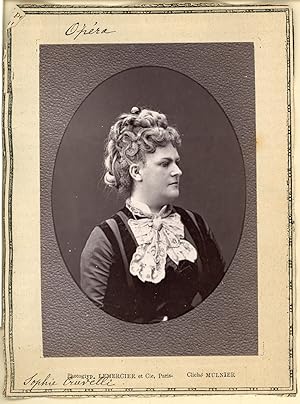 Lemercier et Cie., Paris, Mme Sophie Cruvelli de l'Opéra