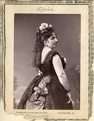 Lemercier et Cie, Paris, Soprano Ferrucci de l'Opéra