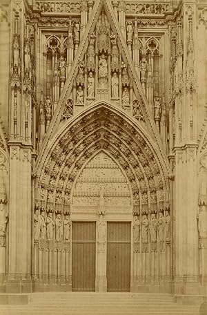 Germany, Köln, Cathedral Portal