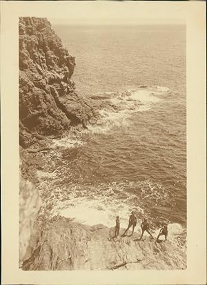 France, Presqu'île de Giens (Hyères, Var), Jour de mistral à St Antoine