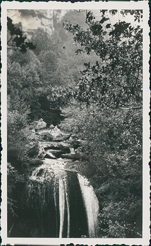 France, Cascade de Sassenage (Isère)