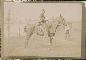 Photographie militaire, Soldat à cheval