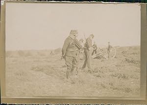 Photographie militaire, Manoeuvres de l'Artillerie