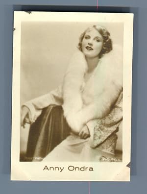 Actress Anny Ondra