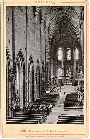 Deutschland, Nürnberg, Inneres der St Lorenzkirche