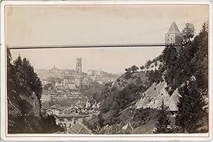 AD. Braun à Dornach (Haut Rhin), Suisse, Fribourg, Pont du Gotteron