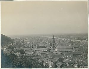 Allemagne, Heidelberg, Vue générale