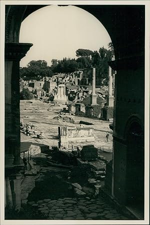 Otto Kröner, München, Italien, Rom, Forum Romanum (Roma, Foro Romano)