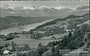 H. Tollinger, Österreich, Sommerfrische Sappl am Millstättersee mit Reiseckgruppe Kärten