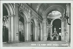 Italia, Assisi, Santa Maria degli Angeli - Interno
