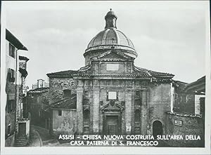 Italia, Assisi, Chiesa Nova costruita sull'area della Casa Paterna di S. Francisco