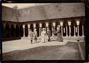 France, Mont Saint Michel, Le Cloître