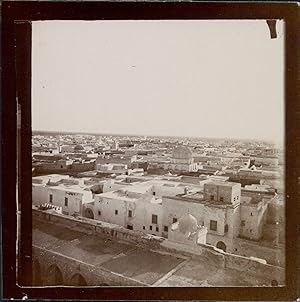 Tunisie, Kairouan, Vue prise de la Grande Mosquée