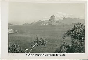 Bresil, Rio de Janeiro, Visto de Niterói