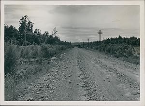 New Zealand, Average road in the South Island of the 50's