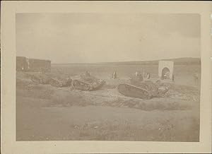 Syrie pendant le Mandat Français (1920-1946). Convoi de canons