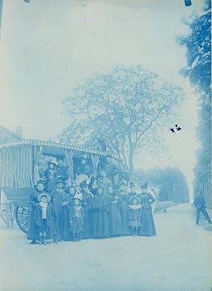 Cyanotype, France, Photo de groupe