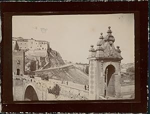 Espagne, Tolède (Toledo), Pont El Kantara