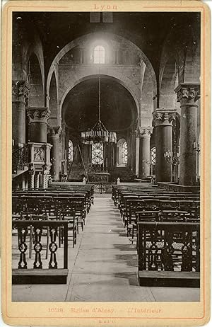 R. & J., Lyon, Eglise d'Ainay, Intérieur