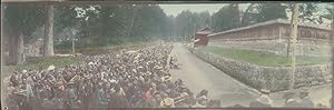 Japan, Panoramic View. Nikko Pilgrims