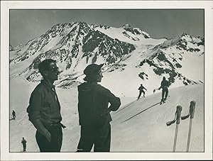 France, Dans les Alpes, 1950