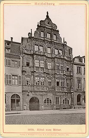 Deutschland, Heidelberg. Hotel zum Ritter
