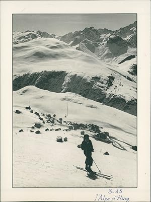 France, 1945, Alpes d'Huez