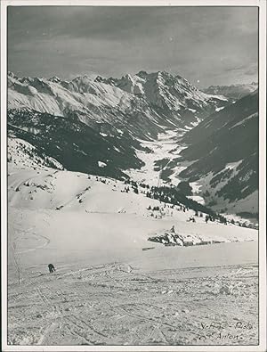 Autriche, Piste St. Anton am Arlberg, 1946