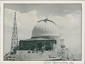 France, 1949, l'Observatoire du Pic du Midi