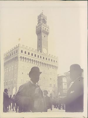 Italia, Firenze, Piazza della Signoria. Palazzo Vecchio