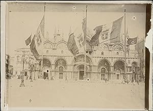 Italia, Venezia, Piazza San Marco, cca. 1900