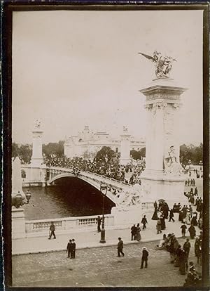 Paris, Exposition Universelle de 1900. Pont Alexandre III